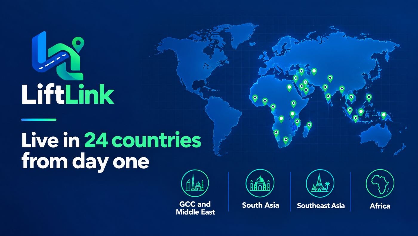 Map of LiftLink countries
